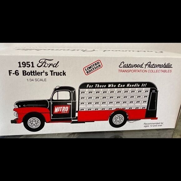 1951 Ford F-6 Bottler's Truck Eastwood NIB - Picture 3 of 6